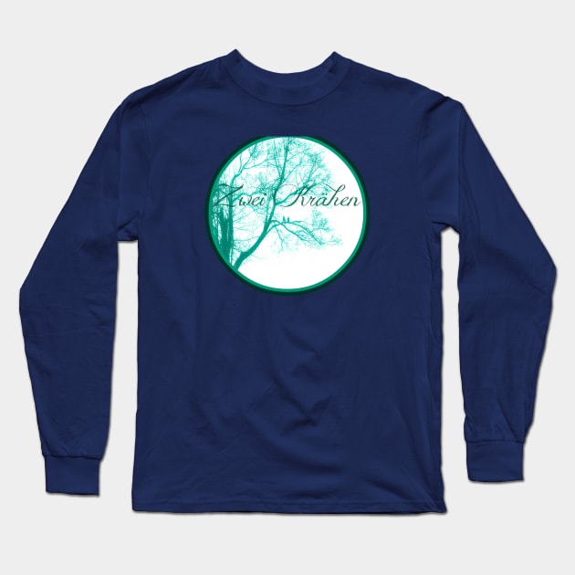 Zwei Krähen Long Sleeve T-Shirt by TheDaintyTaurus